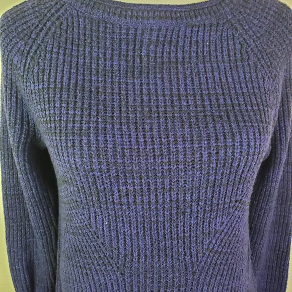 Style & Co Womens Purple Knit Crew Sweater PM - Picture 5 of 10
